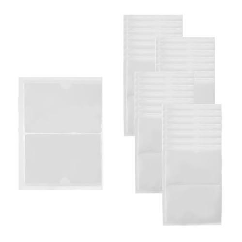 CZAKOMIX 30 Stück Etikettenhalter Selbstklebend,10*15cm Beschriftungsfenster Selbstklebend Visitenkartenhüllen Transparent Scheckkartenhülle Selbstklebend Visitenkarten Taschen,für Büro Zuhause Schule CZAKOMIX 30 Stück Etikettenhalter Selbstklebend,10*15cm Beschriftungsfenster Selbstklebend Visitenkartenhüllen Transparent Scheckkartenhülle Selbstklebend Visitenkarten Taschen,für Büro Zuhause Schule von CZAKOMIX