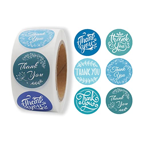CZAYEFNH Etiketten Aufkleber, 400 Stück Dankeschön Sticker, Thanksgiving Danke Etiketten Selbstklebend Aufkleber Geschenksticker für Weihnachten Geburtstag Hochzeit Erntedankfest Geschenkverpackung von CZAYEFNH