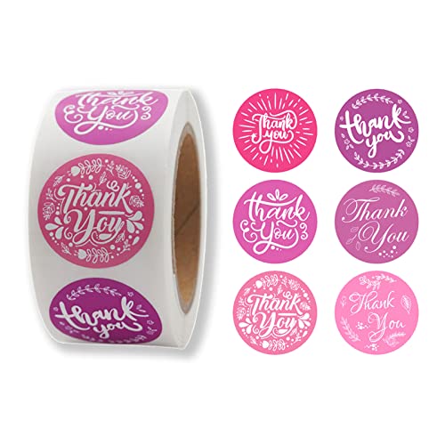 CZAYEFNH Etiketten Aufkleber, 400 Stück Dankeschön Sticker, Thanksgiving Danke Etiketten Selbstklebend Aufkleber Geschenksticker für Weihnachten Geburtstag Hochzeit Erntedankfest Geschenkverpackung von CZAYEFNH