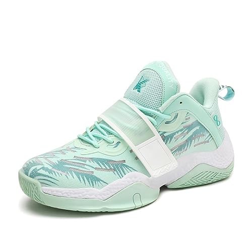 Basketball Schuhe Jugend Basketball Schuhe Mädchen Basketball Coach Bequeme High-Top Atmungsaktive Sportschuhe Für Männer Und Frauen Anti-Rutsch von CZHIHANEG