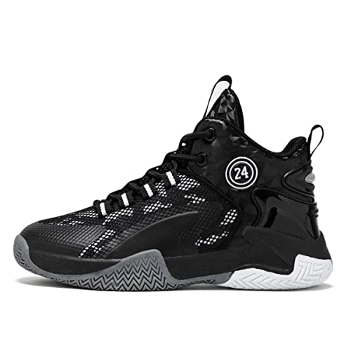 CZHIHANEG Basketball-Schuhe, Basketball-Schuhe für Kinder, Sportschuhe mit Klettverschluss, Sportschuhe von CZHIHANEG