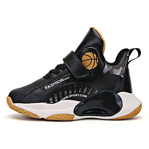 CZHIHANEG Basketball-Schuhe, Basketball-Schuhe für Kinder, Sportschuhe mit Klettverschluss, Sportschuhe von CZHIHANEG