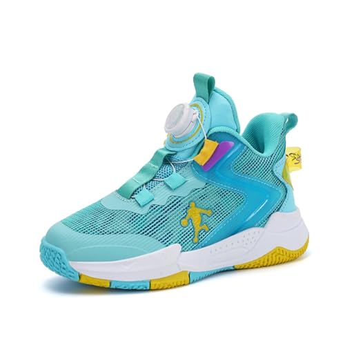 CZHIHANEG Basketballschuhe für Jungen High Top Sneaker Outdoor Leicht Sportschuhe Kinder BasketballschuheGröße 28-40 von CZHIHANEG