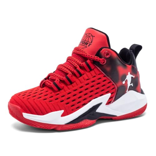 CZHIHANEG Basketballschuhe für Kinder und Jugendliche Leichte, atmungsaktive Sportschuhe Basketballschuhe für Jungen Basketballschuhe für Mädchen Sportliche Laufschuhe CZHIHANEG Basketballschuhe für Kinder und Jugendliche Leichte, atmungsaktive Sportschuhe Basketballschuhe für Jungen Basketballschuhe für Mädchen Sportliche Laufschuhe von CZHIHANEG