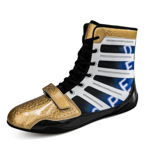 CZHIHANEG Boxen Schuhe M?nner Wrestling Schuhe Boxer Training Schuhe Fighting Schuhe Geeignet für Training Fighting Sport Fitness von CZHIHANEG