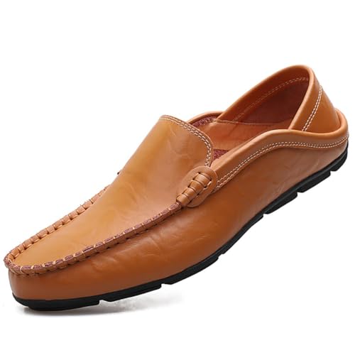 CZHIHANEG Handgefertigte Herren Leder Slip On Driving Business Schuhe 37-49 EU von CZHIHANEG