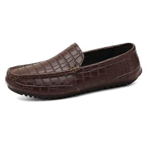 CZHIHANEG Handgefertigte Herren Leder Slip On Driving Business Schuhe 37-49 EU von CZHIHANEG