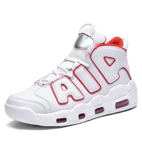 CZHIHANEG Herren-Basketball-Schuhe Atmungsaktive Sneaker Unterstützende Herren-Trainer Straße Laufen von CZHIHANEG