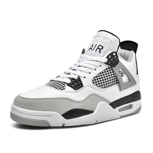 CZHIHANEG Herren Basketballschuhe - Synthetik - Gummi Sohle - Rutschfest - Flache Ferse - 2 cm - Alle Jahreszeiten - Xiao Bai Shui Ni - 41 EU - Medium - Adult - Männer - Basketballschuhe - Schuh von CZHIHANEG