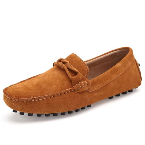 CZHIHANEG Herren Bootsschuhe Segelschuhe Mokassins Komfort Futter Penny Schuhe Fahrerschuhe Freizeitsohle Schuhe von CZHIHANEG
