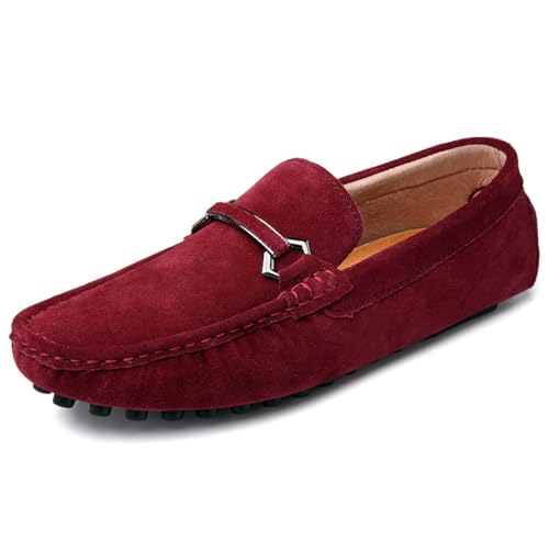 CZHIHANEG Herren Bootsschuhe Segelschuhe Mokassins Komfort Futter Penny Schuhe Fahrerschuhe Freizeitsohle Schuhe von CZHIHANEG