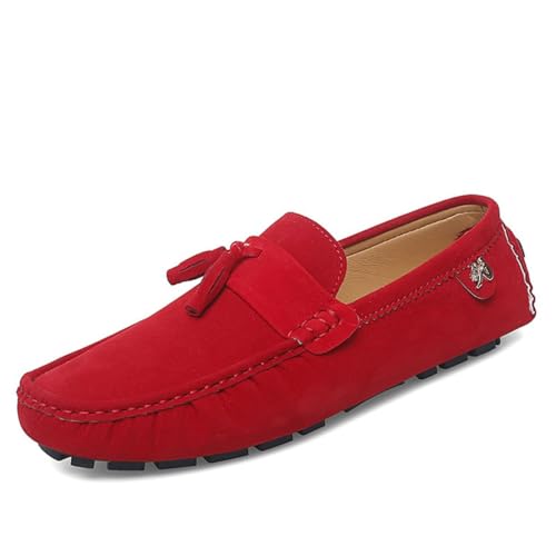 CZHIHANEG Herren Fahrende Schuhe Mokassins Slipper Herren Leder Slip On Fahren Schuhe Leicht Weich Loafers Handgefertigt Flache Business Schuhe EU 39-EU 49 CZHIHANEG Herren Fahrende Schuhe Mokassins Slipper Herren Leder Slip On Fahren Schuhe Leicht Weich Loafers Handgefertigt Flache Business Schuhe EU 39-EU 49 von CZHIHANEG
