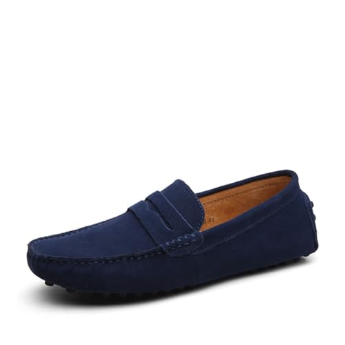 CZHIHANEG Herren Fahrende Schuhe Mokassins Slipper Herren Leder Slip On Fahren Schuhe Leicht Weich Loafers Handgefertigt Flache Business Schuhe EU 39-EU 49 CZHIHANEG Herren Fahrende Schuhe Mokassins Slipper Herren Leder Slip On Fahren Schuhe Leicht Weich Loafers Handgefertigt Flache Business Schuhe EU 39-EU 49 von CZHIHANEG