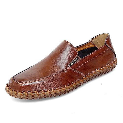 CZHIHANEG Herren Mokassins Casual Elegant Bequem Leichte Herren Lederschuhe Sommer Casual Elegante Fahrschuhe Boot Schuhe Klassische Mokassins CZHIHANEG Herren Mokassins Casual Elegant Bequem Leichte Herren Lederschuhe Sommer Casual Elegante Fahrschuhe Boot Schuhe Klassische Mokassins von CZHIHANEG