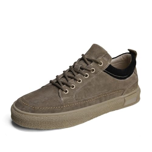 CZHIHANEG Herren-Slipper Trainingsschuhe Rindsleder Schnürschuhe Herren-Anzugschuhe Sportschuhe von CZHIHANEG