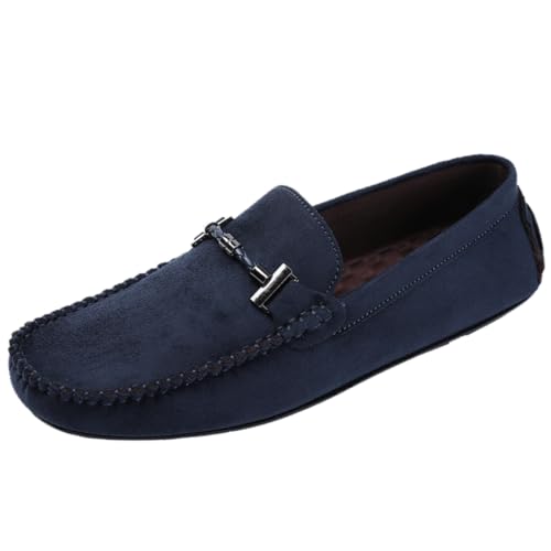 CZHIHANEG Herrenschuhe Lederschutzen Penny Pantoffeln Licht und Komfort Flachsohlen Freizeitschuhe von CZHIHANEG