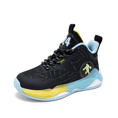 CZHIHANEG Kinder-Basketball-Schuhe Jungen-Basketball-Schuh Mädchen-Basketball-Trainer Kinder-Sportschuhe Sport-Laufschuhe von CZHIHANEG