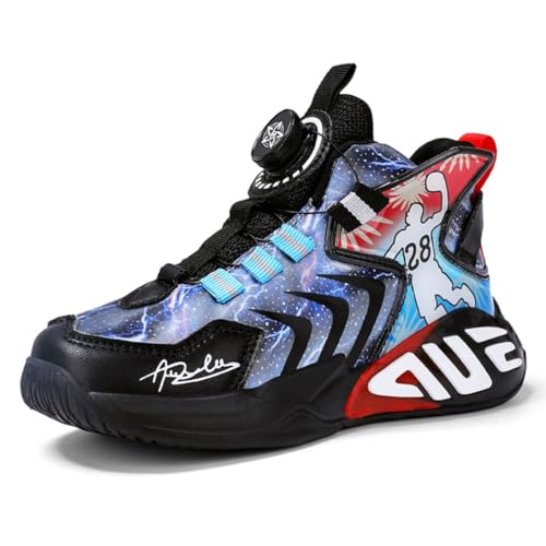 CZHIHANEG Kinder Basketball Schuhe Kinder Sportschuhe Jungen Basketball Schuhe Sport Laufschuhe von CZHIHANEG