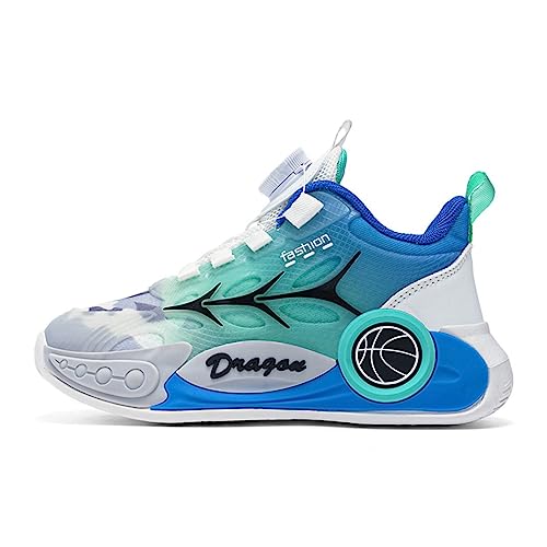 CZHIHANEG Neue Kinder Basketballschuhe Kinder Sportschuhe Twist Schnalle Turnschuhe Jungen und Mädchen Basketballschuhe von CZHIHANEG