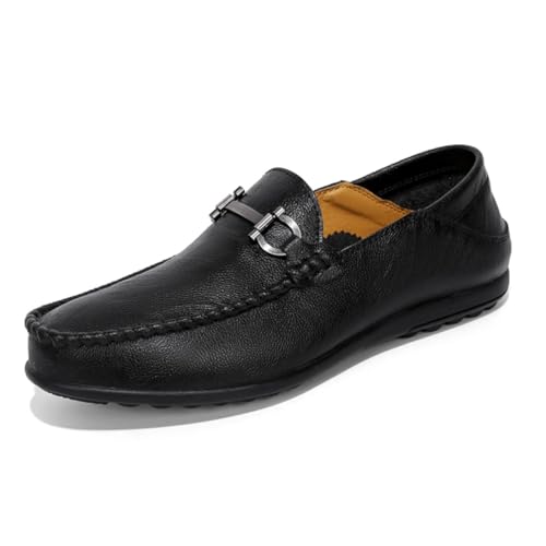 CZHIHANEG Penny Loafer Mokassins Slipper Herren Loafers Flache Business Schuhe EU 37-EU 48 von CZHIHANEG
