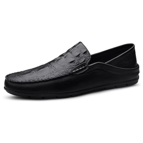 CZHIHANEG Penny Loafer Mokassins Slipper Herren Loafers Flache Business Schuhe EU 37-EU 48 von CZHIHANEG