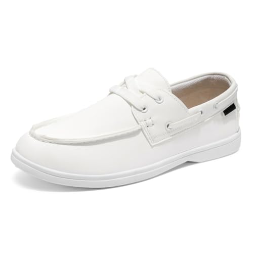 Herren Bootsschuhe Segelschuhe Mokassins 61 Eye Classic Lace Docksides Herrenschuhe Lederschutzen Penny von CZHIHANEG