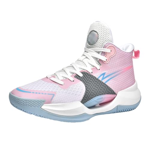 Herren-Laufschuhe, Wanderschuhe, Sport-Sneaker, leichte Turnschuhe, atmungsaktive Turnschuhe für Herren, gepolstert, lässig, Joggingschuhe, F8012 Pfirsichholzpulver, 36 1/3 EU von CZHIHANEG