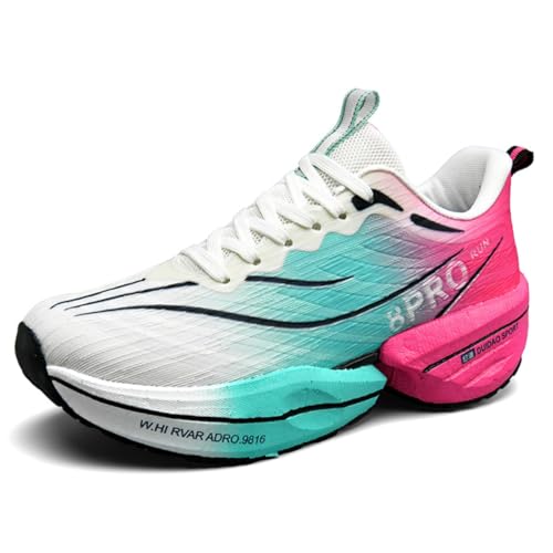 Herren-Laufschuhe, Wanderschuhe, Sport-Sneaker, leichte Turnschuhe, atmungsaktive Turnschuhe für Herren, gepolstert, lässig, Joggingschuhe, F8013 Moon, 36 1/3 EU von CZHIHANEG