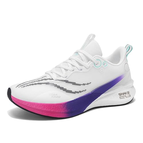 Herren-Laufschuhe, Wanderschuhe, Sport-Sneaker, leichte Turnschuhe, atmungsaktive Turnschuhe für Herren, gepolstert, lässig, Joggingschuhe, F8890 Magnolia, 38 2/3 EU von CZHIHANEG