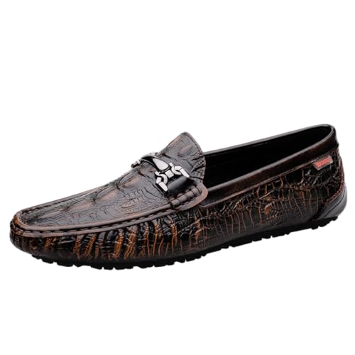 CZHIHANEG Herren Loafers Mokassins Schuhe Atmungsaktiv Casual Leder Mokassins Handmade Slip On Driving Business Schuhe 37-49 EU CZHIHANEG Herren Loafers Mokassins Schuhe Atmungsaktiv Casual Leder Mokassins Handmade Slip On Driving Business Schuhe 37-49 EU von CZHIHANEG