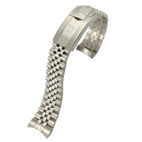 CZKE 316L Edelstahl 20 mm Uhrenarmband für 36 mm Rolex Datejust 116233 116234 Silber Golden Solid Metall Uhrenarmband, 20mm for RLX, Achat von CZKE