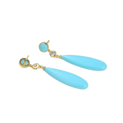 CZMDKEXM Plated Stud Earrings Ethnic Style For Women von CZMDKEXM