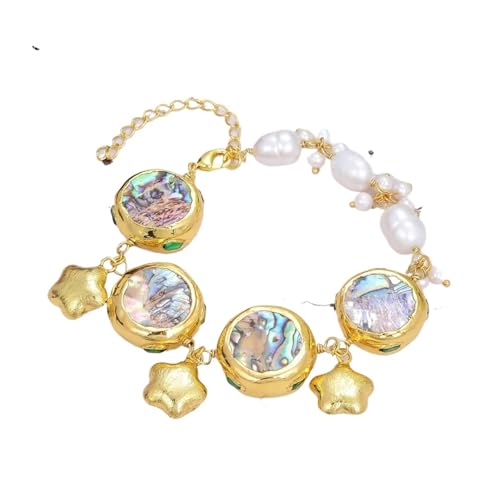 CZMDKEXM White Rice Pearl Color Bracelet 8" For Women CZMDKEXM White Rice Pearl Color Bracelet 8" For Women von CZMDKEXM