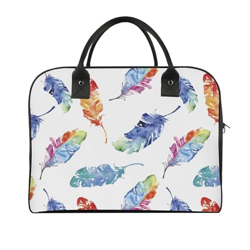 47 x 19 x 33 cm Reisetasche, Turnbeutel, Handgepäcktasche, Sporttasche, Libelle Fliegen Reisetaschen für Damen & Herren, Bunte leichte Feder, Einheitsgröße von CZZYH