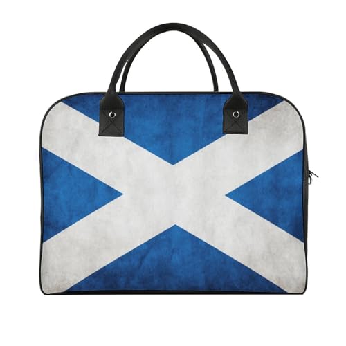 47 x 19 x 33 cm Reisetasche, Turnbeutel, Handgepäcktasche, Sporttasche, italienische Flagge, Reisetaschen für Damen & Herren, Schottische Flagge, Einheitsgröße von CZZYH