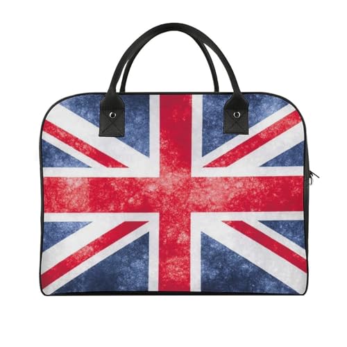 47 x 19 x 33 cm Reisetasche, Turnbeutel, Handgepäcktasche, Sporttasche, italienische Flagge, Reisetaschen für Damen & Herren, Union Jack Design, Einheitsgröße von CZZYH