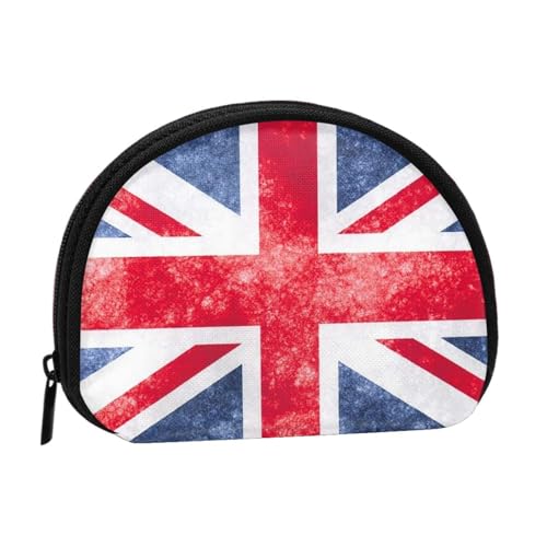 Tragbare und kleine Geldbörse mit Reißverschluss, venezolanische Flagge, Münzbörse für Münzen, Schlüssel, Lippenstift, Union Jack Design, 12cm x 9cm, Münzbeutel von CZZYH