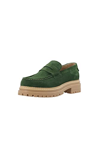 Ca'Shott A/S Damen CASHANNAH Suede Loafer, Green, 36 EU von Ca'Shott A/S