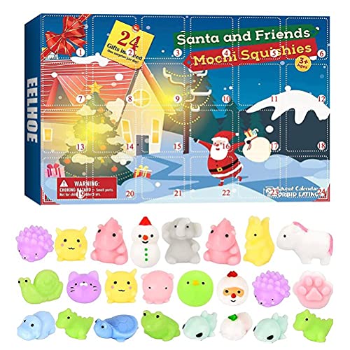 Countdown Calendar Box,Christmas Countdown Calendar Decompression Blind Boxes,24 Days Countdown Calendar Funny Toys,24 Colorful Reusable Christmas Countdown Box for Kid and Adult Countdown Calendar Box,Christmas Countdown Calendar Decompression Blind Boxes,24 Days Countdown Calendar Funny Toys,24 Colorful Reusable Christmas Countdown Box for Kid and Adult von CaCaCook