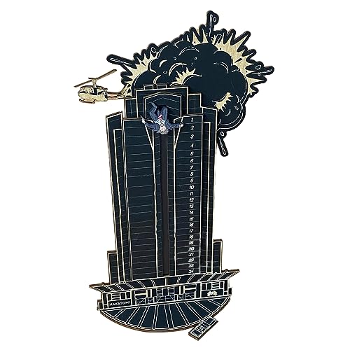 Die Hard Advent Calendar, 2024 Christmas Advent Calendar,Christmas Countdown Calendar 24 Days,Reusable Decorative Tabletop Advent Calendar Hans Gruber Death Advent Calendar von CaCaCook