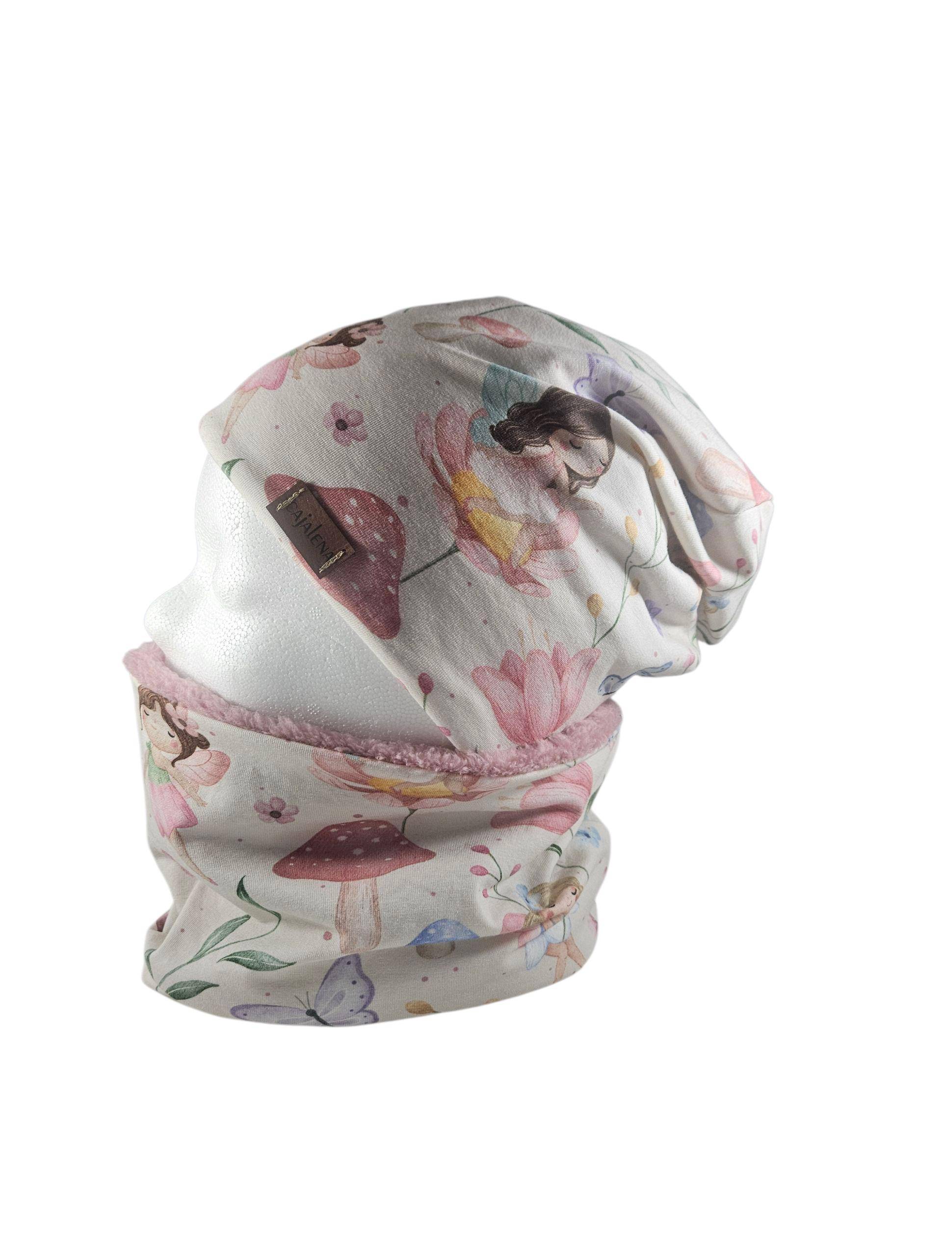 Feen Vanille, Set Beanie Mit Passenden Loopschal Oder Einzeln, Übergangszeit Winter, Set Solo, Geschenke Für Weihnachten, Herbst von CaJaLenaDesign