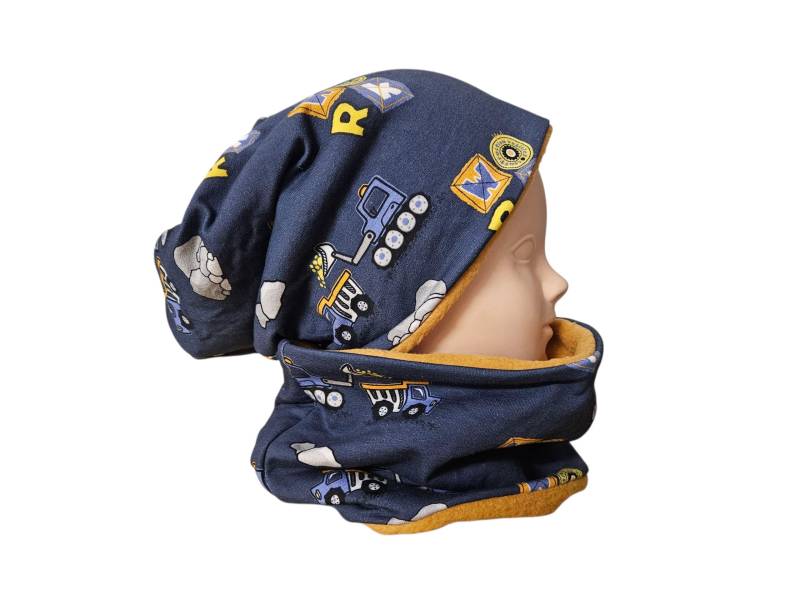 Set Halssocke Und Beanie Größe Wählbar von CaJaLenaDesign