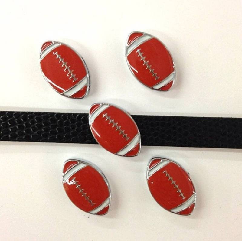 Set Von 50 Fußball Dias Passen Auf 8 Mm Armband Für Schmuck/Basteln von CaSales