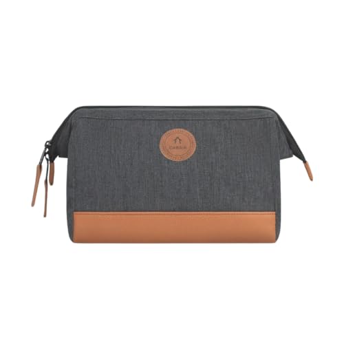 CABAIA - Kulturbeutel für Männer und Frauen - Weitwinkelöffnung mit 2 Innentaschen - Praktischer und robuster Reiseorganizer - Kulturtasche mit Exklusivem und Originellem Design von Cabaïa