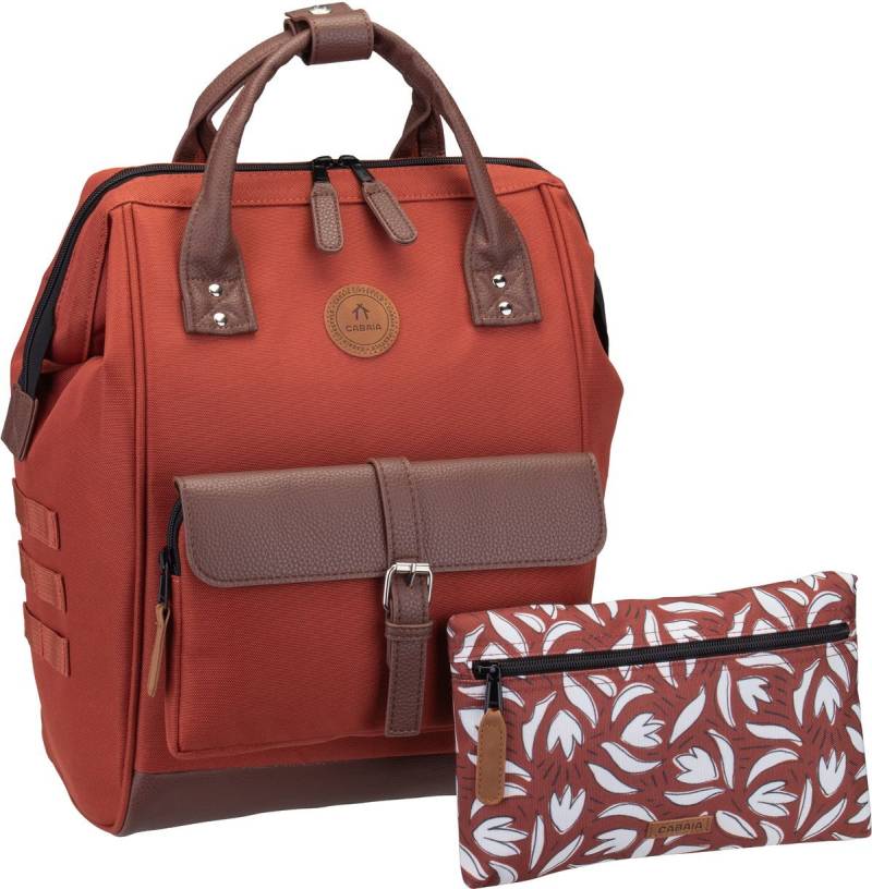 Cabaia Adventurer Hiker Recycled Oxford Medium  in Rot (17.4 Liter), Rucksack / Backpack von Cabaia