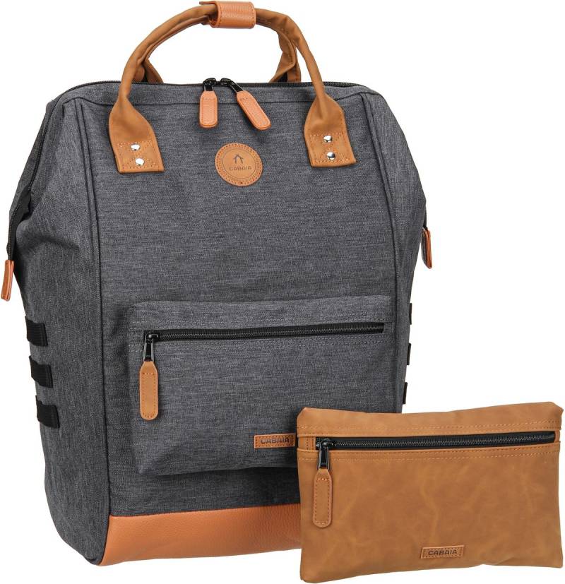 Cabaia Adventurer Oxford Large  in Grau (22.7 Liter), Rucksack / Backpack von Cabaia