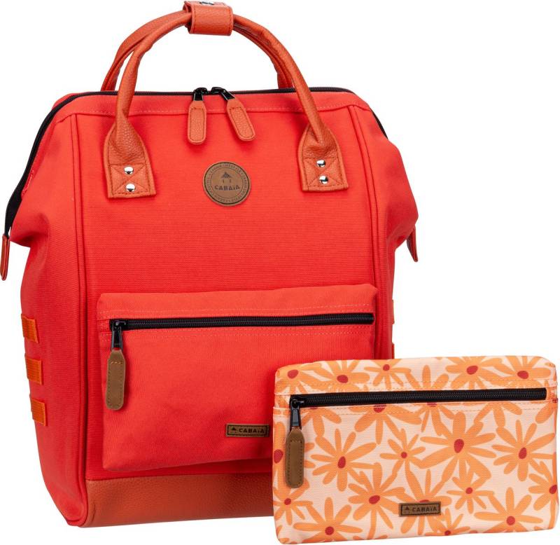 Cabaia Adventurer Oxford Medium  in Orange (23 Liter), Rucksack / Backpack von Cabaia