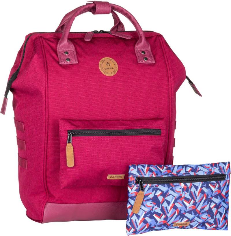 Cabaia Adventurer Recycled Oxford Large  in Pink (22.7 Liter), Rucksack / Backpack von Cabaia