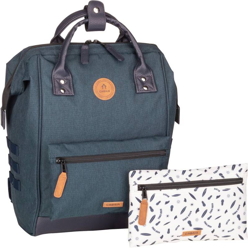 Cabaia Adventurer Recycled Oxford Medium  in Blau (23 Liter), Rucksack / Backpack von Cabaia