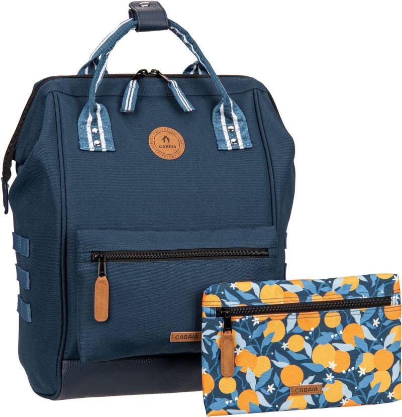 Cabaia Adventurer Recycled Oxford Medium  in Navy (23 Liter), Rucksack / Backpack von Cabaia